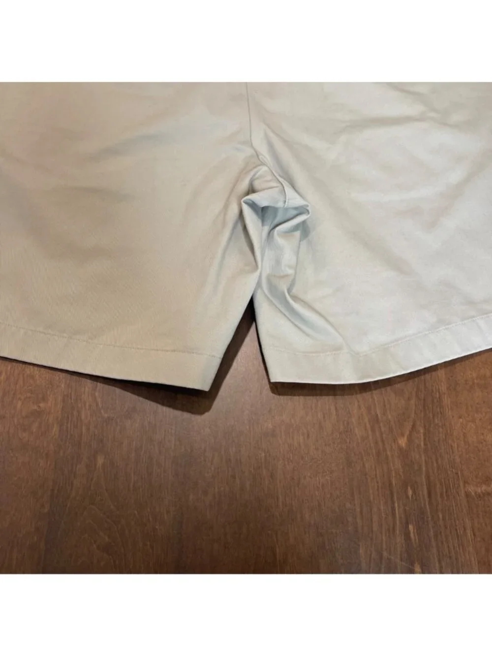Brooks Brothers 346 Advantage Short Khaki Men's Size 38 Flat Front 9